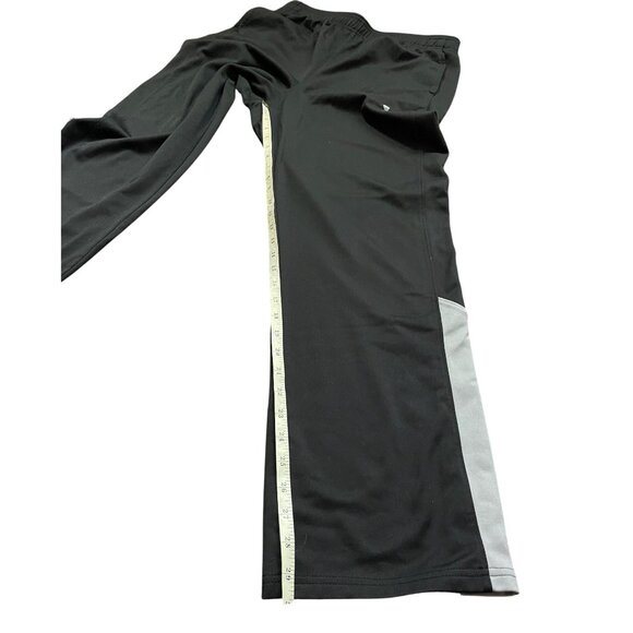 Under Armour Track Pants Youth YXL Loose Fit Black & Gray Polyester Activewear - Picture 9 of 10